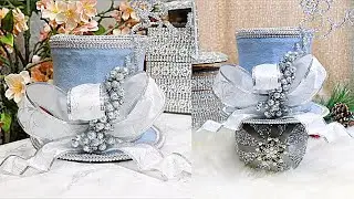 DIY ROOM DECOR! CHRISTMAS TREE TOPPER CENTERPIECE