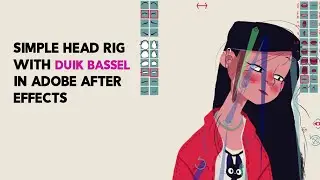 Simple Head Rig With Duik Bassel In Adobe After Effects