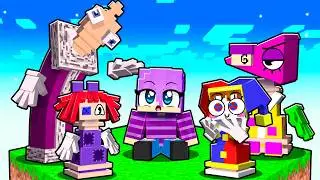 Having a KINGER FAMILY in Minecraft!