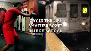 Day in the Life of an Amateur Boxer in High School (ep.1) | Devante Biscuits