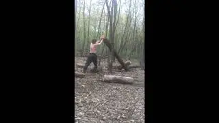 April 2020 forest training day