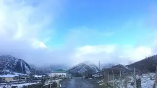 После снега так красиво . Село ИКРА