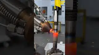 valve stem,laser cladding repairing process! #shortsfeed #viral #welding #weldingtricks #shortsvideo