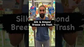 Silk & Almond Breeze are Trash #almondmilk #almond #plantbased