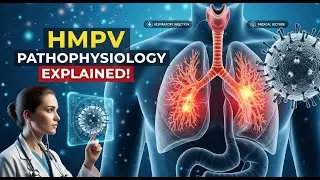 Human Metapneumovirus HMPV Pathophysiology Explained  Respiratory Infection, Causes, Symptoms & Mech