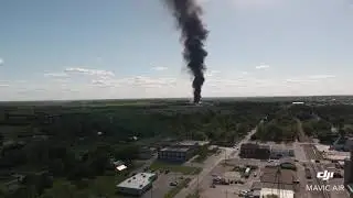 Pinnacle propane explosion Ariel View. Marshfield Missouri.