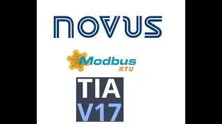 Tia Portal Siemens S7-1200 ModBus Novus N1200, N2000, N3000, N1100