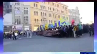 ЭКСКЛЮЗИВ Дерзкий ответ Путину от Украинских футбольных фанатов 18 04 2014 Ukraine Today
