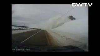 Collision with a train when moving