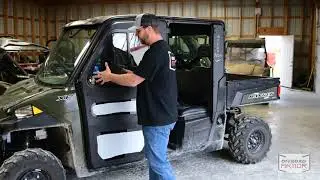 Polaris Ranger Crew xp1000 Armor Tech Doors  Installation