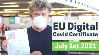 EU Digital COVID Certificate, EU DCC, or Green Passport July 1st 2021 Michael Collins TravelMedia.ie