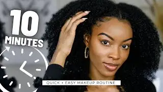 QUICK & EASY 10 MINUTE MAKEUP ROUTINE | Slim Reshae