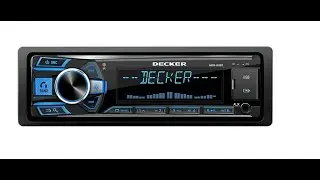 Ремонт автоМагнитолы Decker MDR 122BT Не включается . Результат оставляет желать Лучшего !