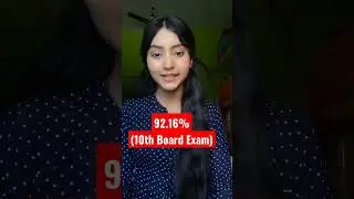 92.16% In 10th Board Exam (Congratultions Dear💐) 