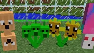 Plants vs. Zombies 2 - Minecraft Mod!