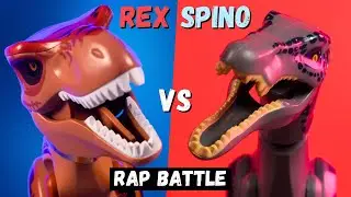 T-Rex Vs Spinosaurus RAP BATTLE (EPIC)
