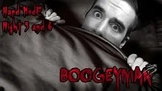 Boogeyman v2.0 | Indie Horror Game (Hard Mode Night 5 and 6) - Gimme Da Glowsticks!