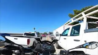 V-Strom 1000 doomer ride thru traffic - beats to chill to