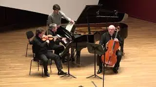 Benjamin Piano Trio plays Korsakov Piano Trio c-minor