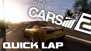 Gameplay Project Cars 2 \ 2022 Azure Coast \ Ferrari 458 Speciale