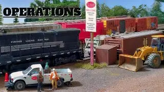 Realistic Model Railroad Operations: Switching Cargill Salt Part 3
