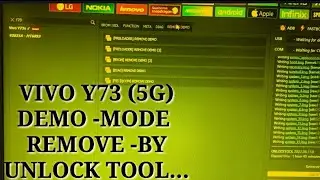 VIVO Y73 DEMO LOCK 🔐 REMOVE BY UNLOCK TOOL#MANU KE TECHNICAL FUNDAY#2022