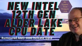 Intel Alder Lake 12th Generation CPUs release started Nov 4, 2021 12600K 12700K 12900K
