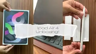 Ipad Air 4 Unboxing & Accessories | Malaysia