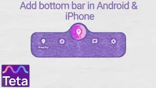 Add BottomBar in Teta in a few minutes