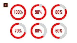 How to Create Infographic Circles in Illustrator - 2025