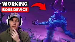 I made a WORKING BOSS DEVICE in Fortnite Creative!