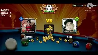 8 ball pool - race to 3 hill-hill match