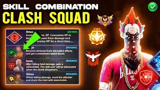 CS rank (Rusher) character combination | Best character combination in Free Fire