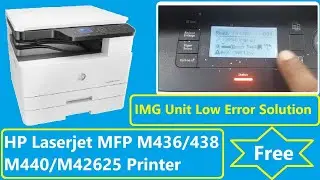 Imaging Unit Low Error Solution in HP Printer. #Wearetechnical4u