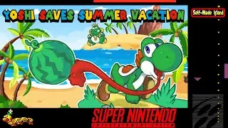Yoshi Saves Summer Vacation | Super Mario World ROM Hack Longplay