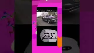 Tesla vs Audi vs Volvo || break test