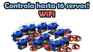 Controla hasta 16 servos via WiFi con Blynk y ESP-01