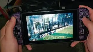 Assassins Creed Unity played on a Nintendo Switch!