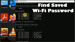 how to find save Wi-Fi passwords  on your windows 10 using CMD prompt || SK Khandokar