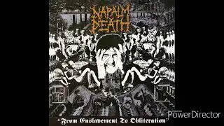 Napalm Death From Enslavement To Obliteration Full Album - Jenks80085 ReMaster (less bloody cymbals)