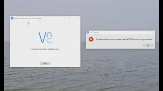 Resolving VNC Viewer "An authentication error occurred" connecting to a Mac