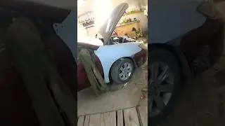 пайка убитого бампера