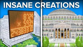 10 Most INSANE Minecraft Creations Ever Built