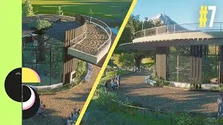 Owl Tower Viewing Platform 🦉| Cliffside Zoo #7 | Speedbuild | Planet Zoo