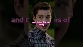Sheldon Admits He Has A Crush