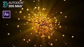 Epic Equalizer in 3ds Max. Simple Tutorial! Vray, After Effects!