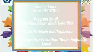 Tugas Microteaching||Tema Tanaman Hias, Sub tema bunga matahari||UIN STS JAMBI