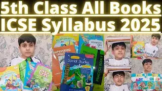class 5 books 2026 | 5th class all books | 5th class icse books | class 5 book list | grade 5