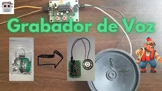 Kit Grabador de voz ISD1820 para soldar - DIY