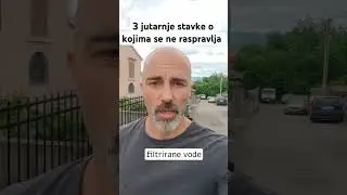 3 jutarnje stavke o kojima se ne raspravlja